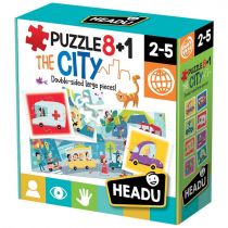 Russell HEADU Puzzle 8 plus 1 Miasto