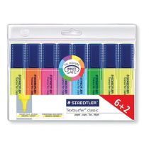 Staedtler Zakreślacz Texsurfer classic 8 sztuk