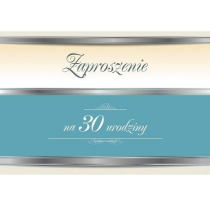 Trend Zaproszenie Urodziny 30 ZT31 10 szt.