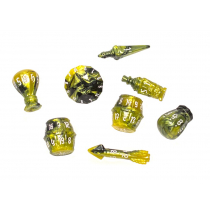 PolyHero Komplet kości RPG: Złodziej - Zręczny wąż