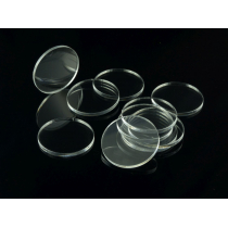 Crafters Figurka  Podstawki akrylowe Transparentne Okrągłe 50 mm 10 115966