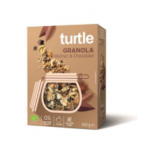 TURTLE (owsianki, płatki) Granola Orzech Włoski - Czekolada Bezglutenowa Bio