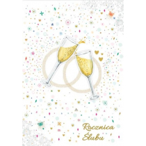 marka niezdefiniowana Kartka okolicznościowa Rocznica Ślubu TG12 - Trend