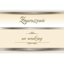 Trend Zaproszenie Urodziny ZT32 10 szt.