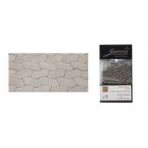 Juweela Kostka Brukowa Typ S - Ciemnoszara 3450 szt.