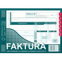 Michalczyk&Prokop Faktura Vat A5 brutto oryginał + kopia (123-3E)