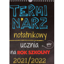 Kalendarz 2021/2022 Rok szkolny notatnik. ARTSEZON