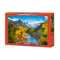 Puzzle 3000 Autumn in Zion National Park, USA - Castorland