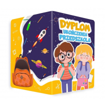 LearnHow Dyplom A5 składany - Kosmos 10szt