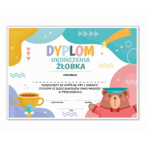 LearnHow Dyplom A4 ukończenia żłobka - Puchar 20szt