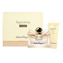 Salvatore Ferragamo Salvatore Ferragamo Signorina Eleganza zestaw Edp 50ml + 100ml Balsam dla kobiet