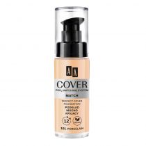 Aa Cover Match Podkład Mocno Kryjący 101 Porcelain 30 Ml