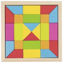 Goki Puzzle mozaika tęczowa 58588