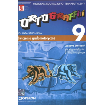 Operon Język polski. Ortograffiti. Ćwiczenia grafomotoryczne. Klasa 1-3. Zeszyt ćwiczeń. Część 9 - gimnazjum, szkoła ponadgimnazjalna - Jolanta Studnicka