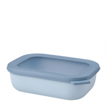 Mepal Mepal Cirqula Oblong Nordic Blue 1 L Niebieska Miska Kuchenna Plastikowa Z Pokrywką