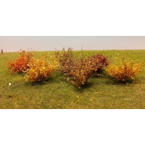 MiniNatur Późnojesienne krzewy 3 cm 3 szt.