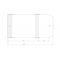 marka niezdefiniowana Okładka regulowana 290x520mm (50szt) - Sztapel