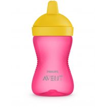 Philips AVENT Kubek niekapek z twardym ustnikiem 18m+ kolor różowy 804/04 300 ml