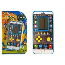 Gra elektroniczna Tetris komórka niebieska