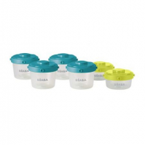 Beaba Zestaw słoiczków Clip 6 szt 60 ml i 120 ml 912481