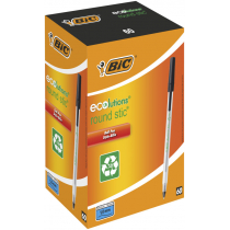 BIC Długopis Round stic czarny p60