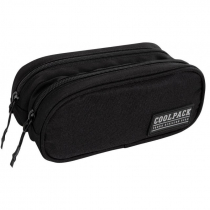 Patio Piórnik saszetka podwójna Coolpack Clever ARMY BLACK