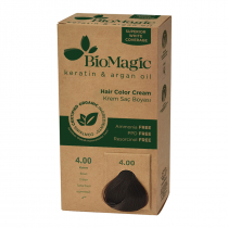 BIOMAGIC FARBA DO WŁOSÓW BRĄZ (4.00) 250 g - BIOMAGIC BP-8699367125529