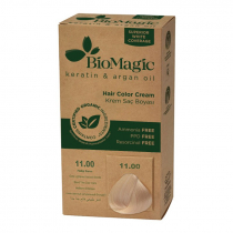 BIOMAGIC FARBA DO WŁOSÓW BARDZO JASNY PLATYNOWY BLOND (11.00) 250 g - BIOMAGIC BP-8699367125857