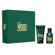 Dsquared2 Wood Green Pour Homme Eau De Tolette Zestaw