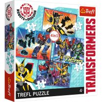 Trefl puzzle 4w1 Transformers