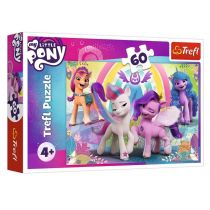 Zdjęcia - Puzzle i mozaiki Trefl Puzzle 60 Urocze Kucyki Pony Hasbro My Little Pony Movie 17369 -  PAP 