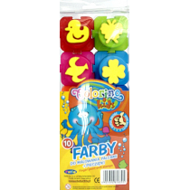 Farby do malowania palcami New Colorino Kids