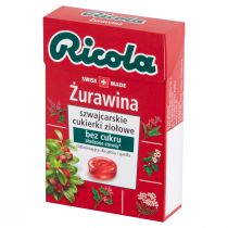 Ricola Cukierki Żurawina 27.5g GRIK.9140
