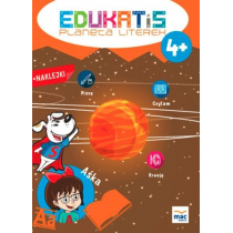 MAC KSIĄŻKI EDUKATIS PLANETA LITEREK 4+ Książki z rabatem 70% zabawki z rabatem 50%