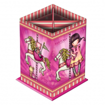Santoro Pojemnik na długopisy Gorjuss Fairground Carousel