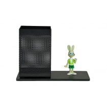 Tisso Toys Przybornik biurkowy z figurką: Zając - Tisso Toys