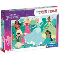Clementoni Puzzle 104 Maxi Super Kolor Princess -