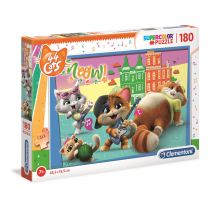 Clementoni Puzzle 180 44 koty