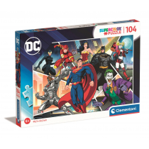 Clementoni Puzzle 104 Super Kolor DC Comics -