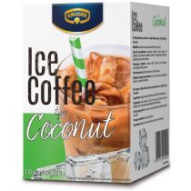 Kruger Napój kawowy instant Ice Coffee o smaku kokosowym 10 x 12.5 g