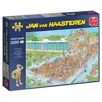 Jumbo Puzzle 2000 Haasteren Tłumy na basenie G3