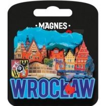PAN DRAGON Magnes I love Poland Wrocław ILP-MAG-C-WR-08