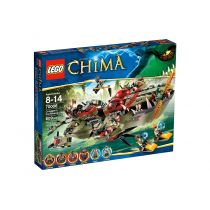 LEGO Chima Krokodyla łódź Craggera 70006