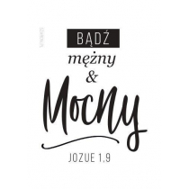 SZARON Magnes na lodówkę - Bądź mężny i mocny - Szaron