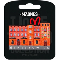 PAN DRAGON Magnes I love Poland Katowice ILP-MAG-E-KAT-02