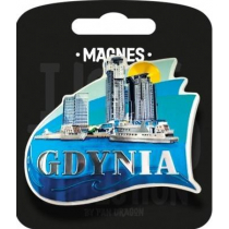 PAN DRAGON Magnes I love Poland Gdynia ILP-MAG-A-GDY-08