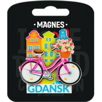 PAN DRAGON Magnes I love Poland Gdańsk ILP-MAG-C-GD-44