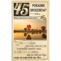 AbCard Kartka okolicznościowa Urodziny 45 U75