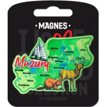 PAN DRAGON Magnes I love Poland Mazury ILP-MAG-A-MAZ-10