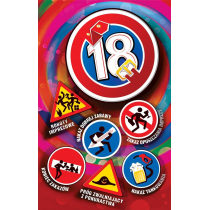 AbCard Kartka okolicznościowa Urodziny 18 US05